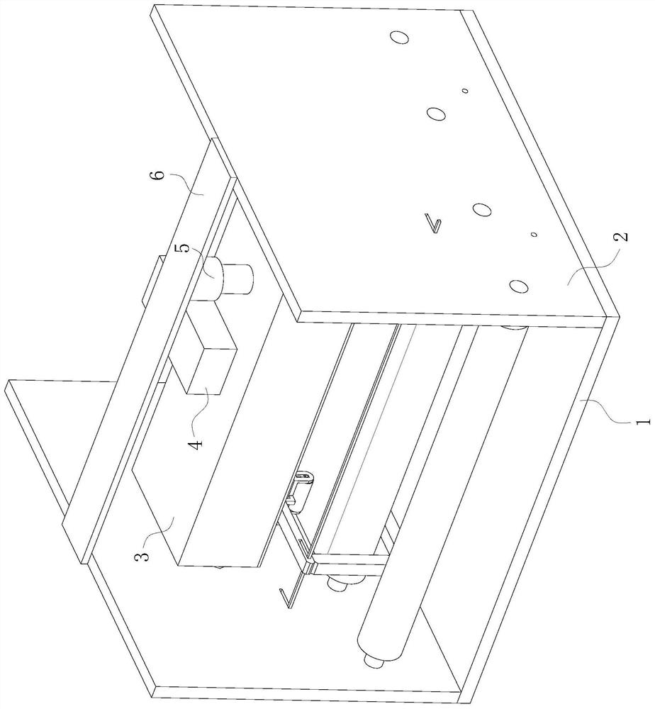 A kind of water-based ink printing continuous drying method