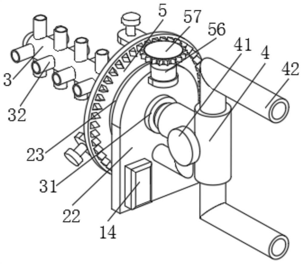 Internal cleaning equipment for special-shaped parts