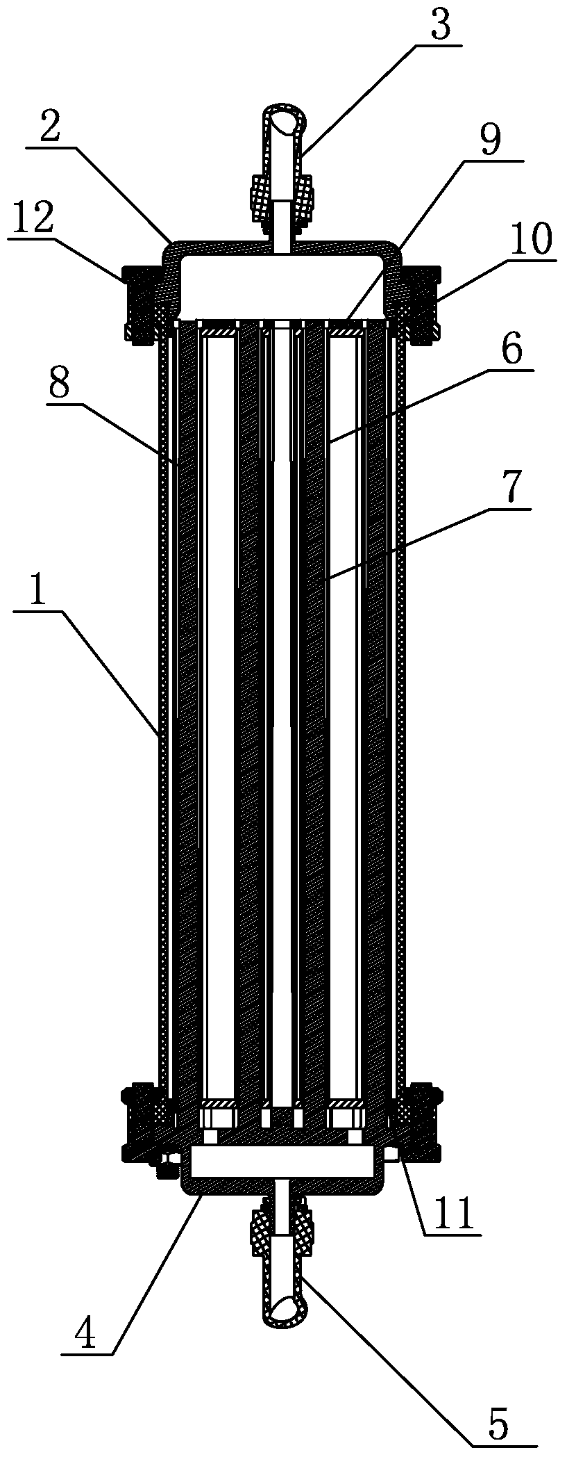 An intelligent water purifier that uses electric field adsorption to remove heavy metals in water