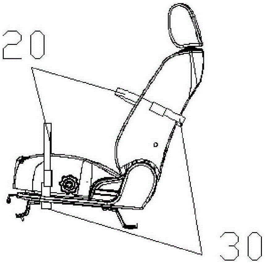 Device for fastening seat belt and method of use thereof