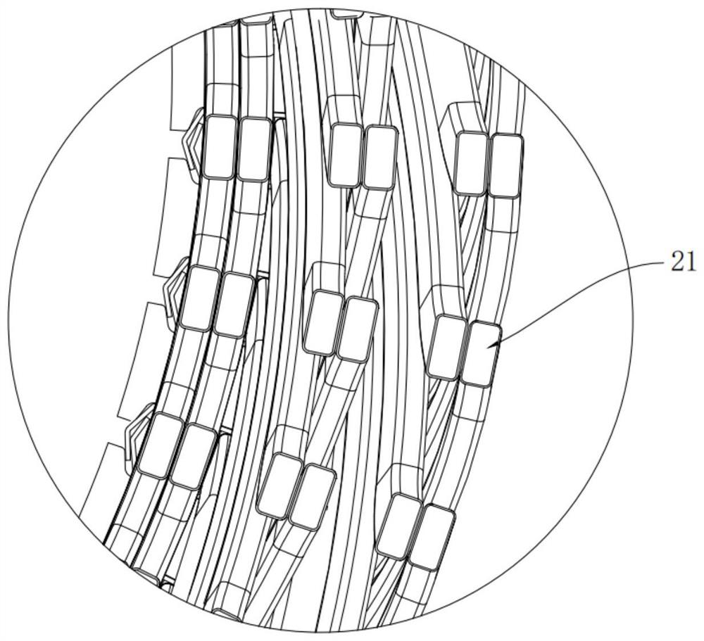 Motor stator winding laser welding method, stator winding and motor