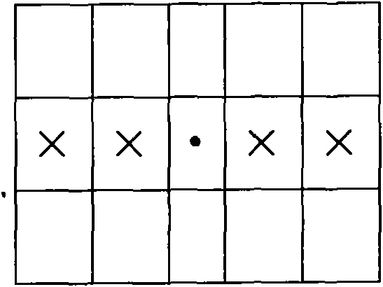 Region growing compression method based on quaternary tree division