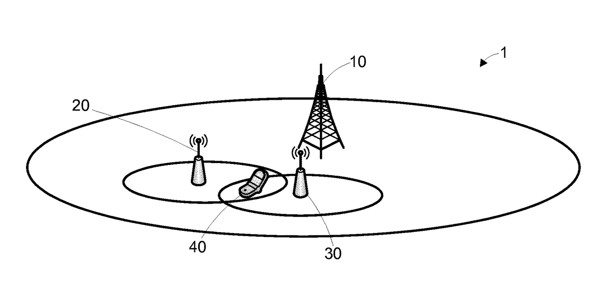 Cellular communications network