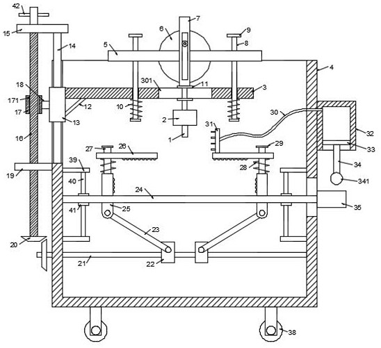 Laser cutting device