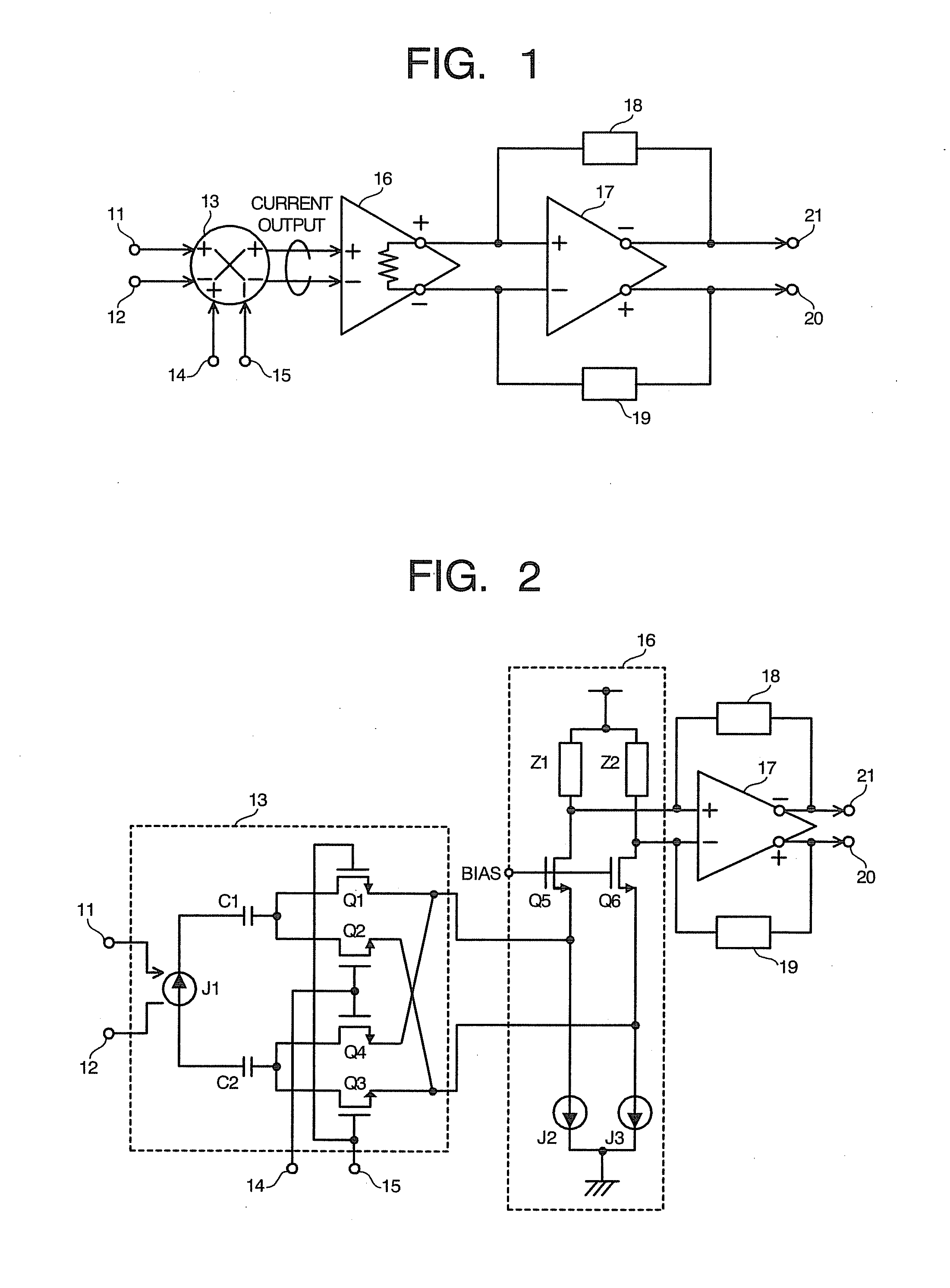 Frequency converter, radio receiver