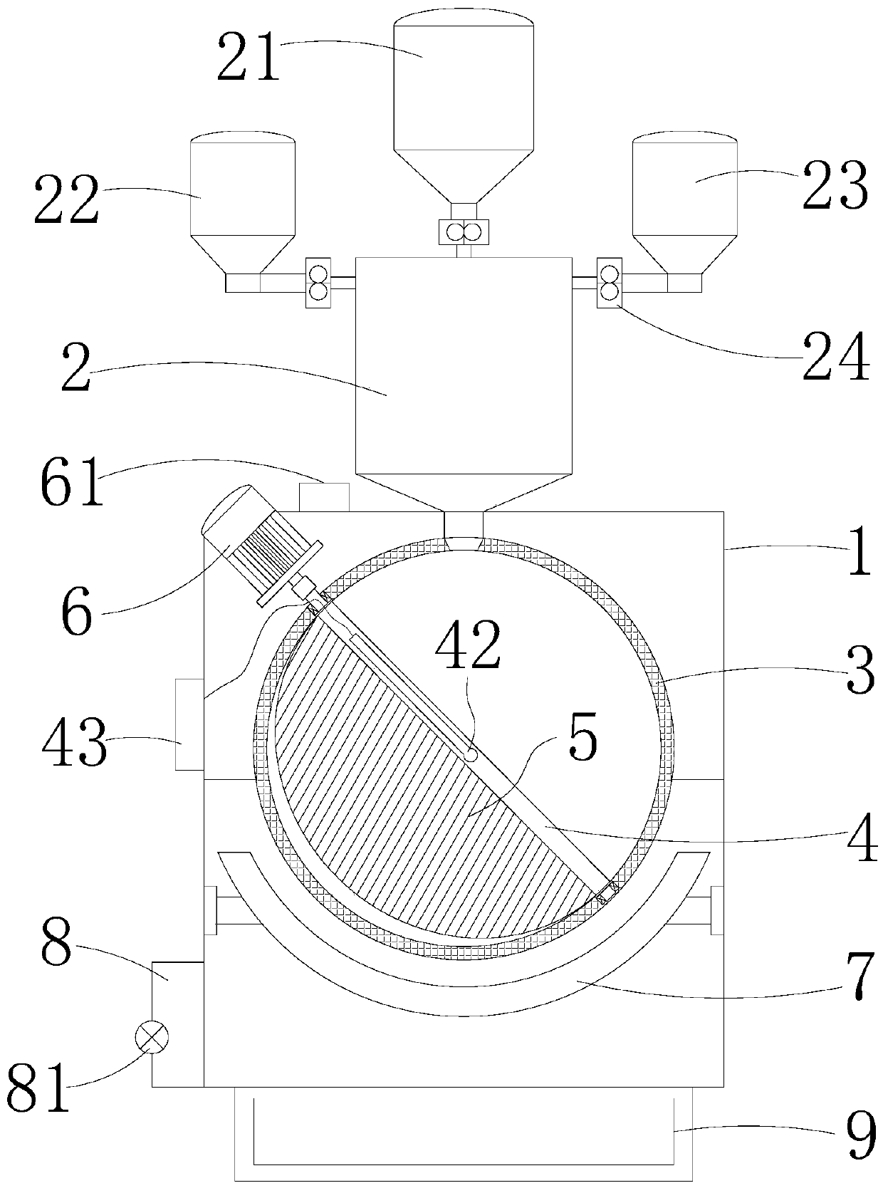 Gelatin melting device with controllable gelatin solution viscosity