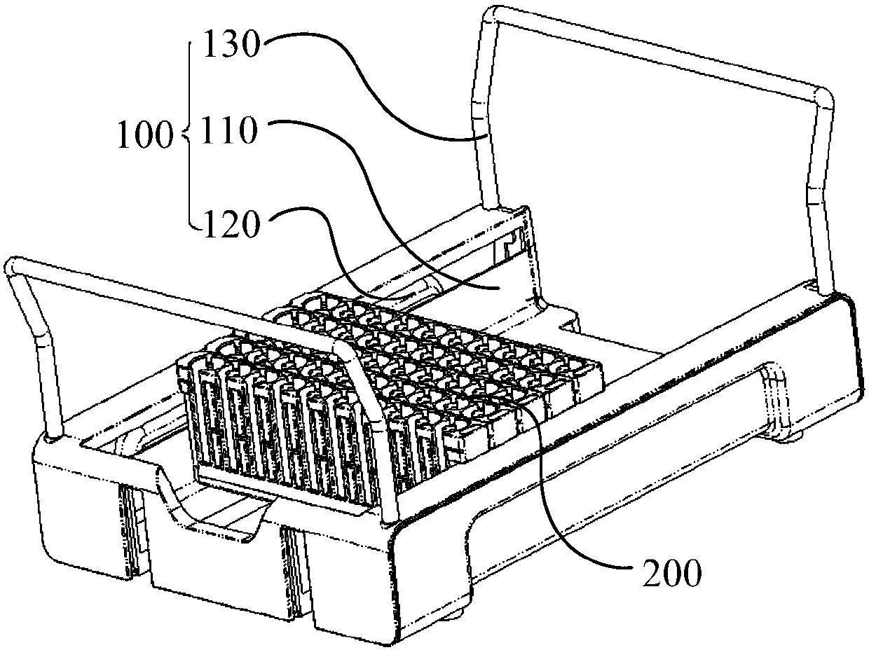 Sample analyzer and sample rack transfer structure