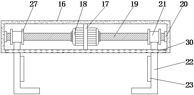 A steel bar cutting device with stable clamping function
