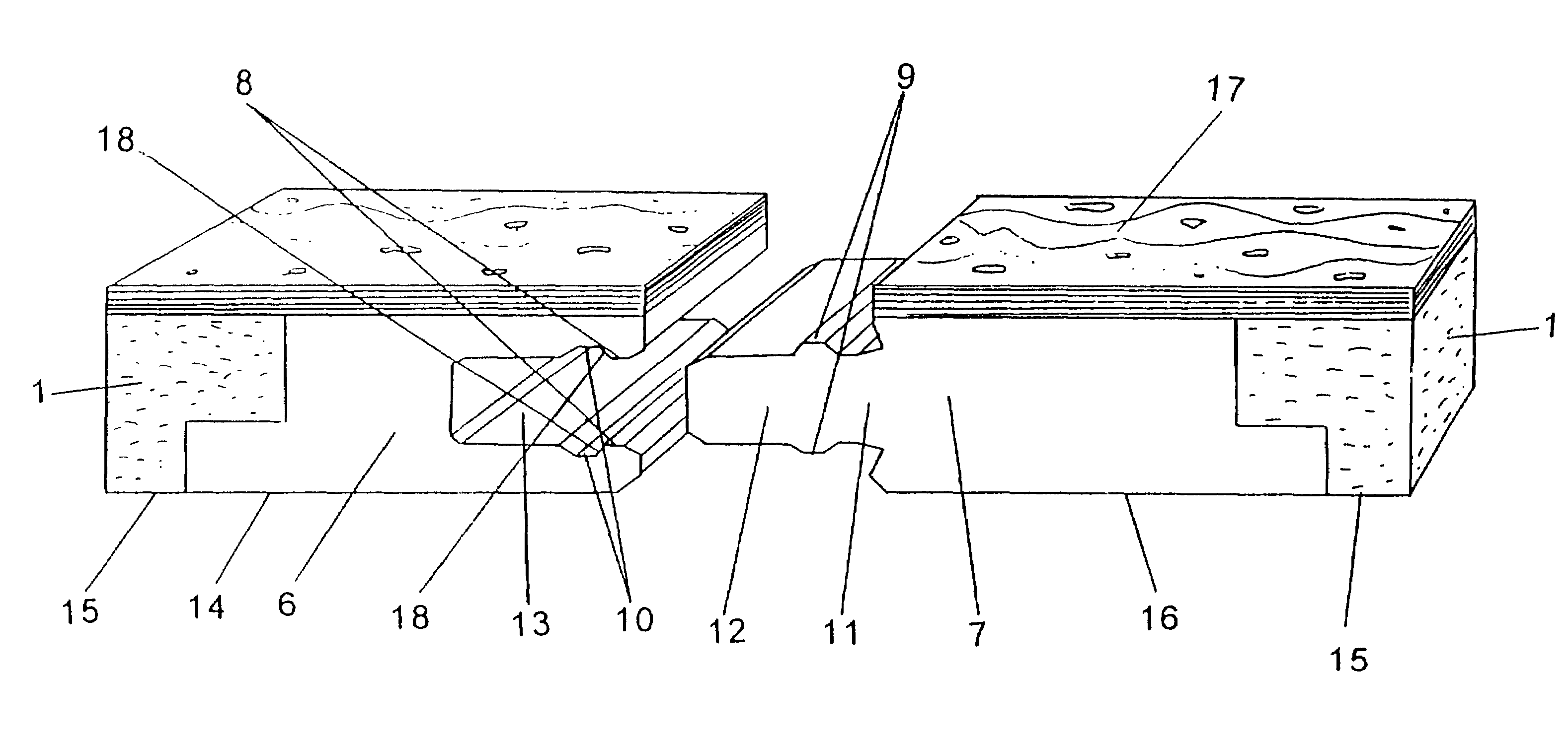 Flooring panel or wall panel and use thereof