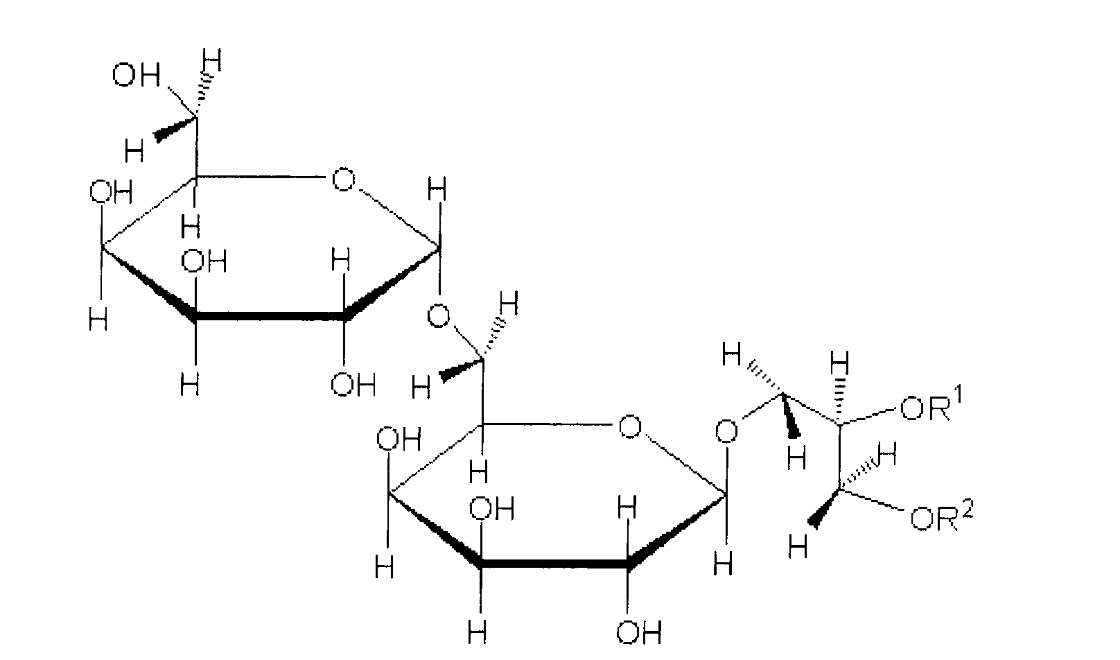 Method for preparing digalactosyldiacylglycerol and application thereof