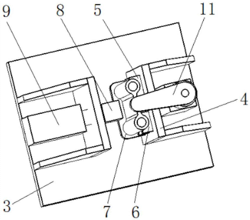 Track shoe positioning clamp