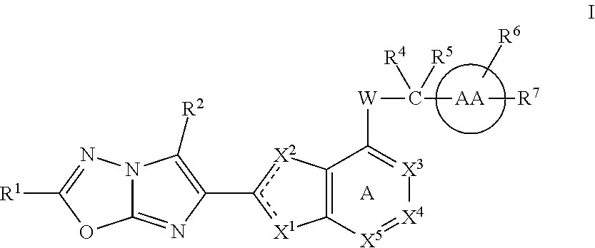 Imidazooxadiazole compounds