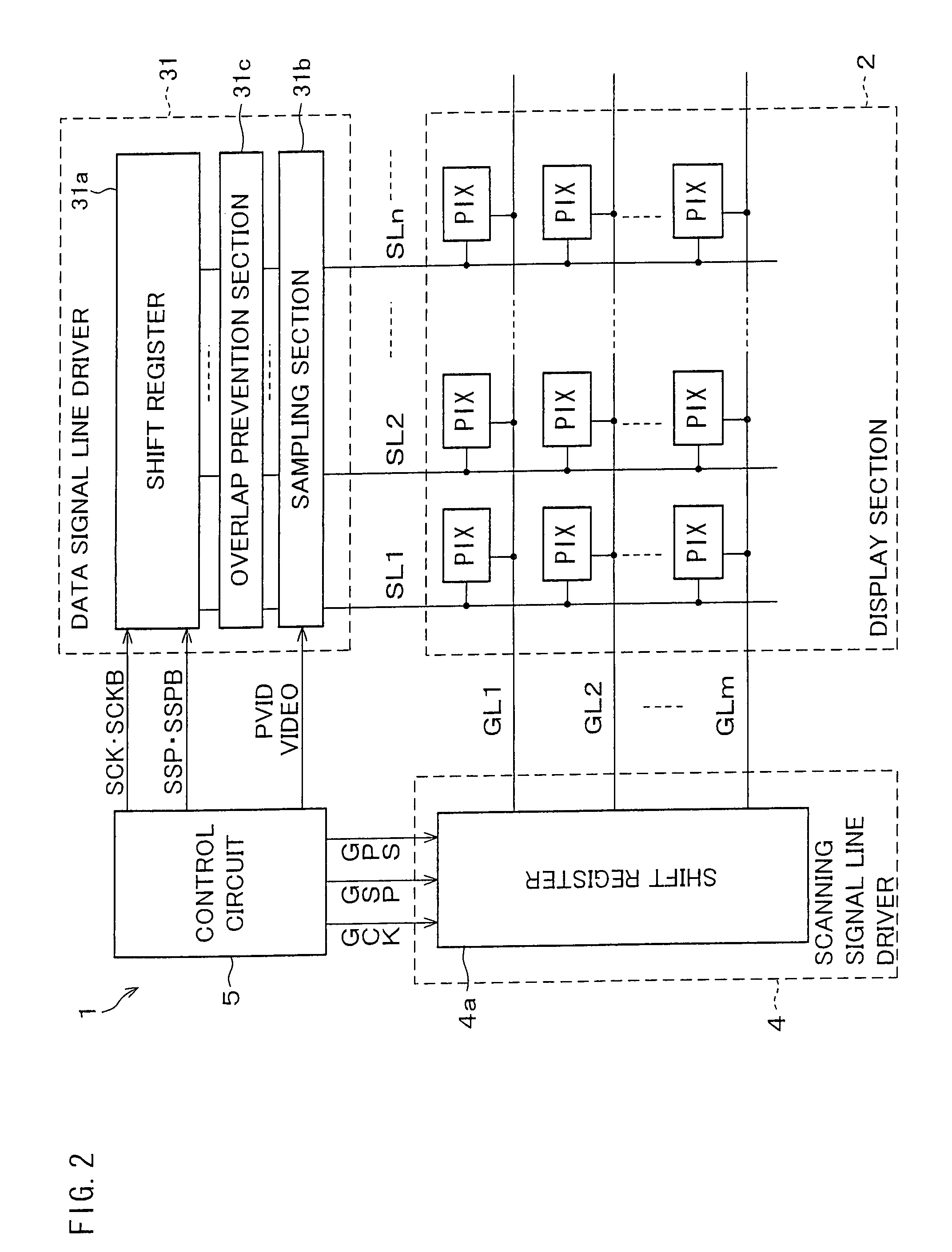 Display device driving circuit and display device including same