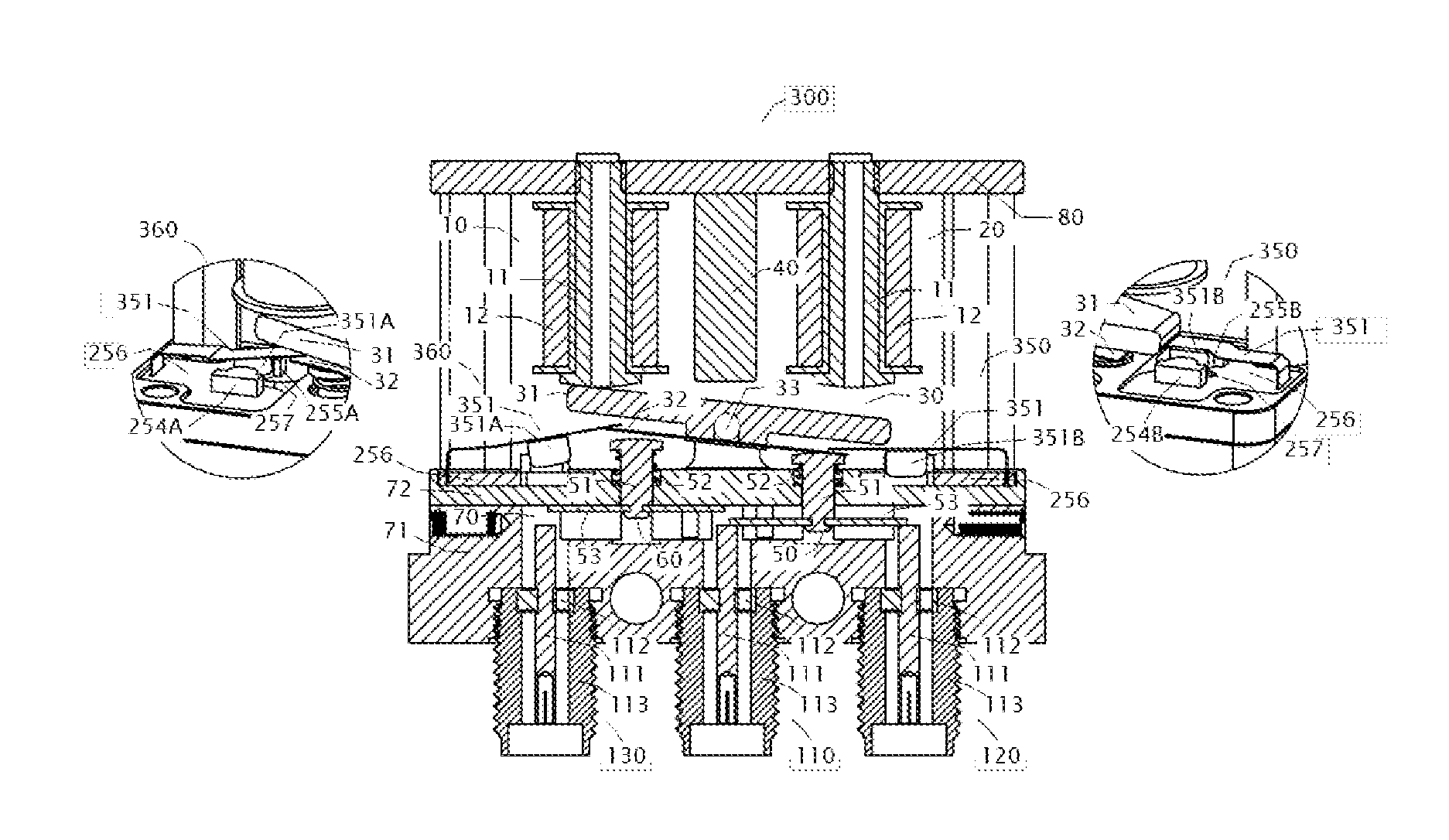 Coaxial RF switch optoelectronic indicators and method of making same