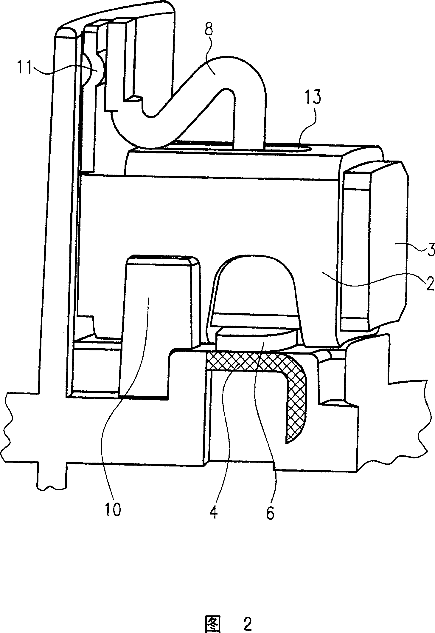 Electric machine with a brush carrier