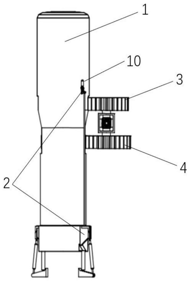 A universal vertical launch turning device