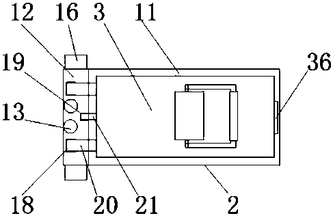 Device for detecting internal environment of greenhouses