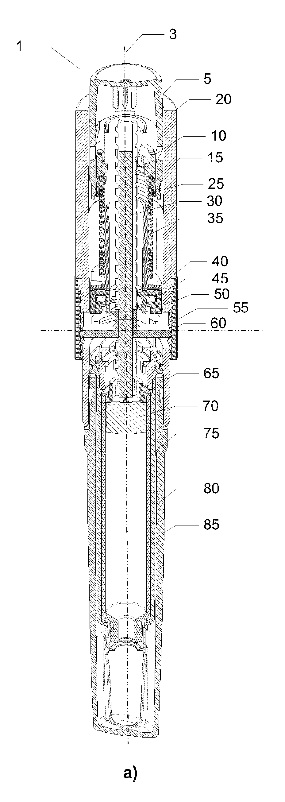 Device for Injecting Adjustable Doses of Liquid Drug