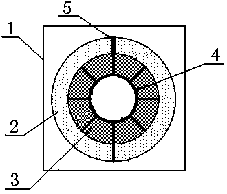 Magnetic flux leakage detection probe