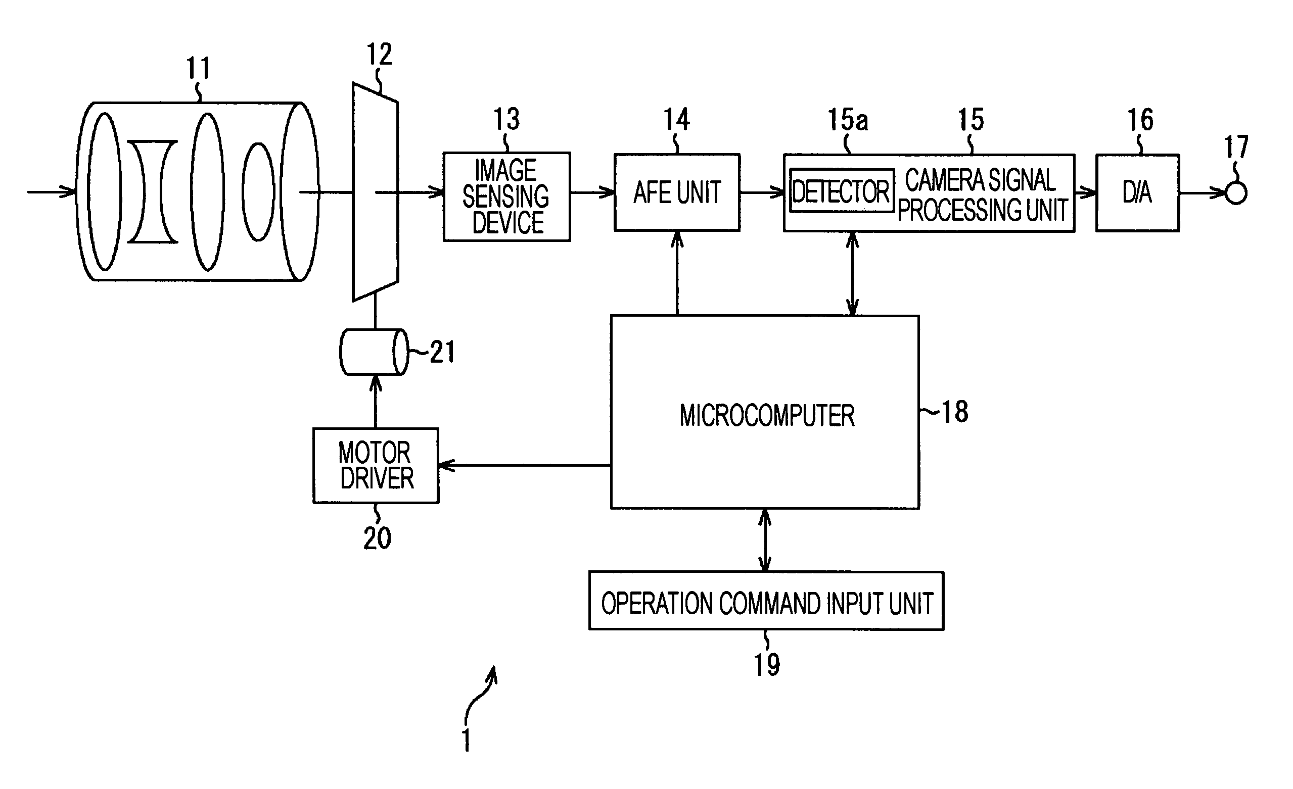 Imaging apparatus, and method and program for controlling an imaging apparatus