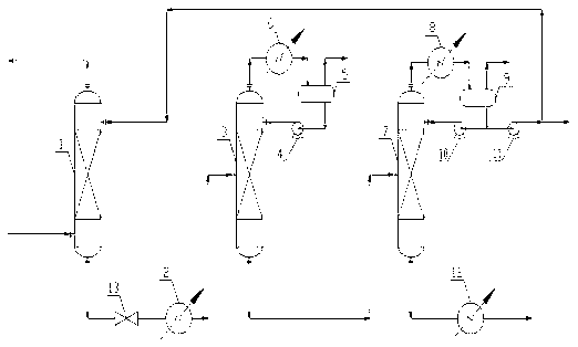 Process device and method for removing heavy hydrocarbon in natural gas by adopting LPG (Liquefied Petroleum Gas)