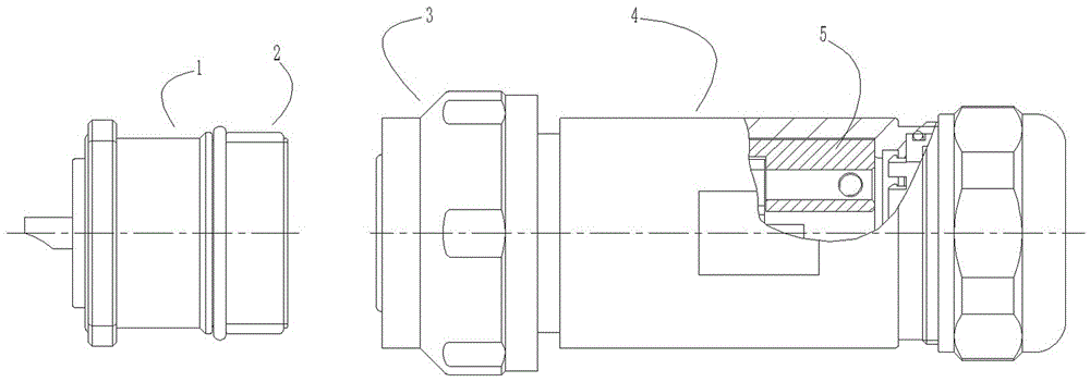 Lightning protection electric connector assembly, lightning protection electric connector and metal cable clamp