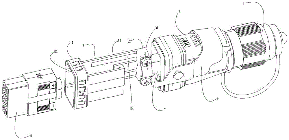 Lightning protection electric connector assembly, lightning protection electric connector and metal cable clamp