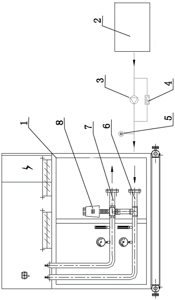 Marine variable chilled water volume air conditioning system