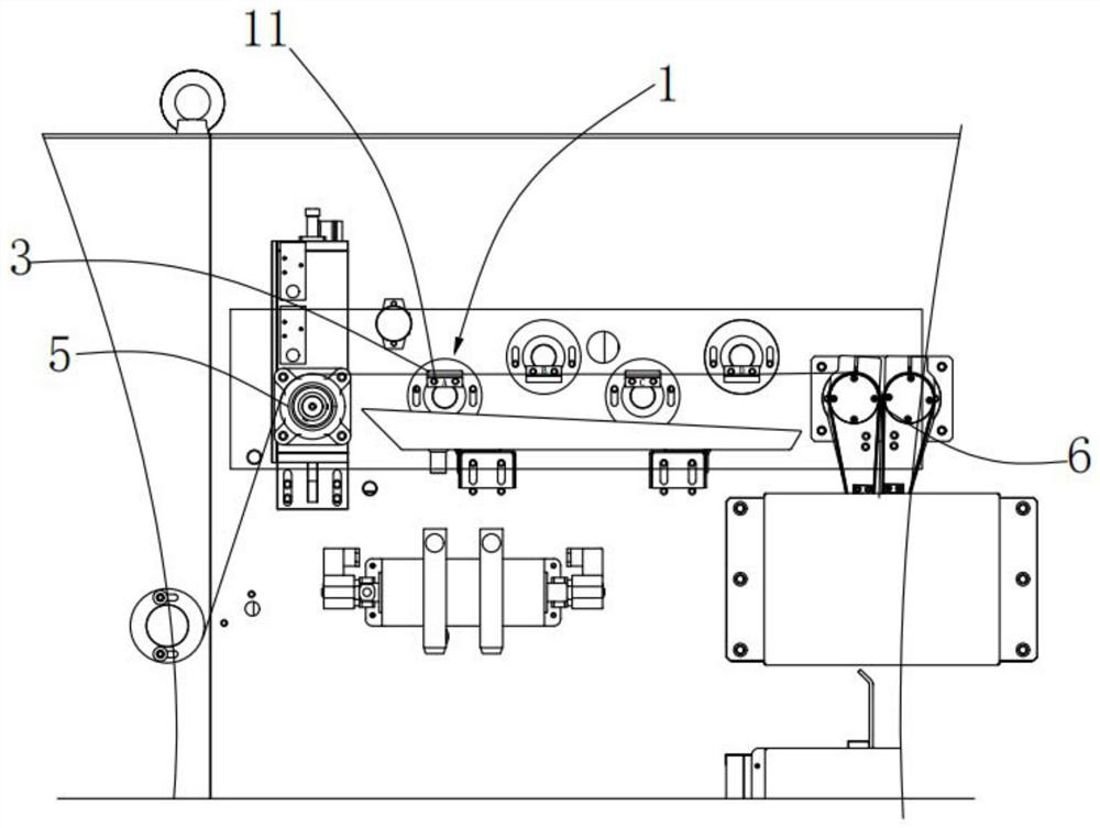 Uniform diffusion type multi-stage composite humidifying system for paper webs