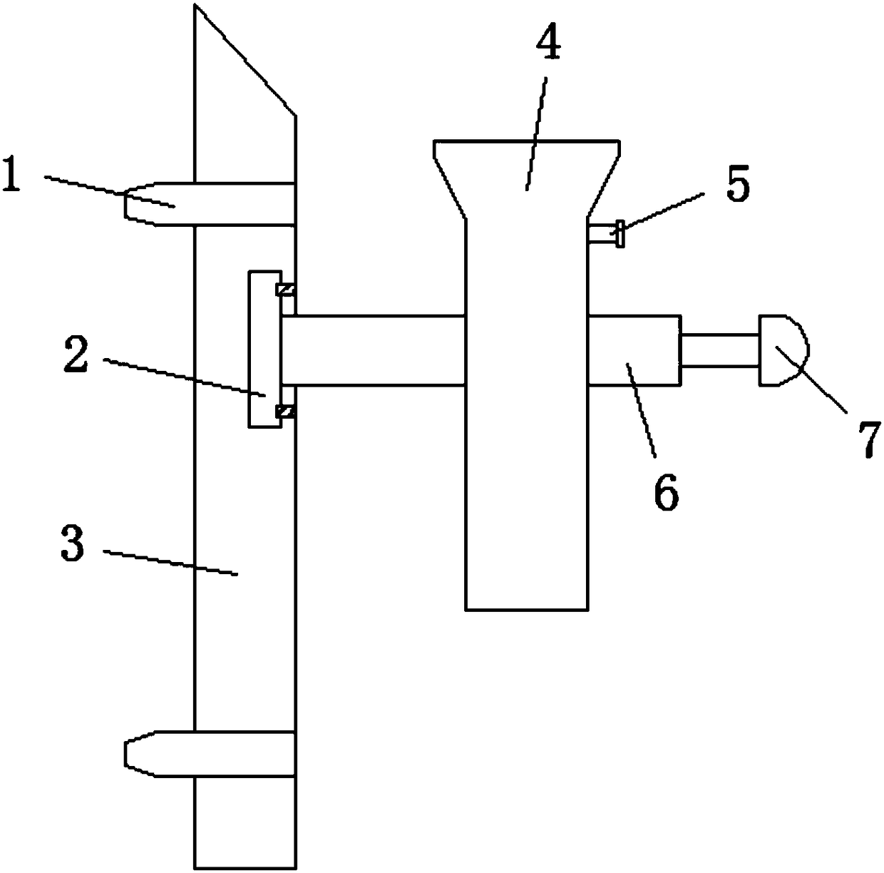 Clamping bracket for laying of building cables and building wires