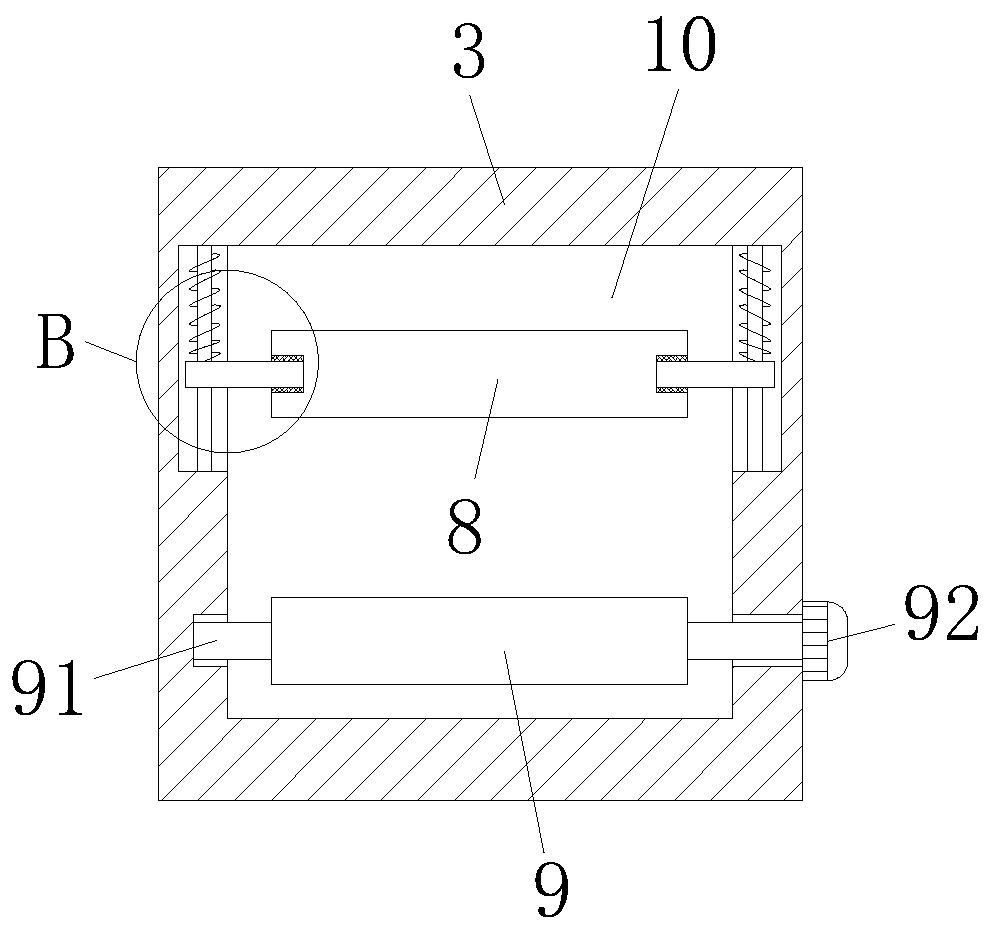 Molding cooling device for processing outer insulating layer of power cable
