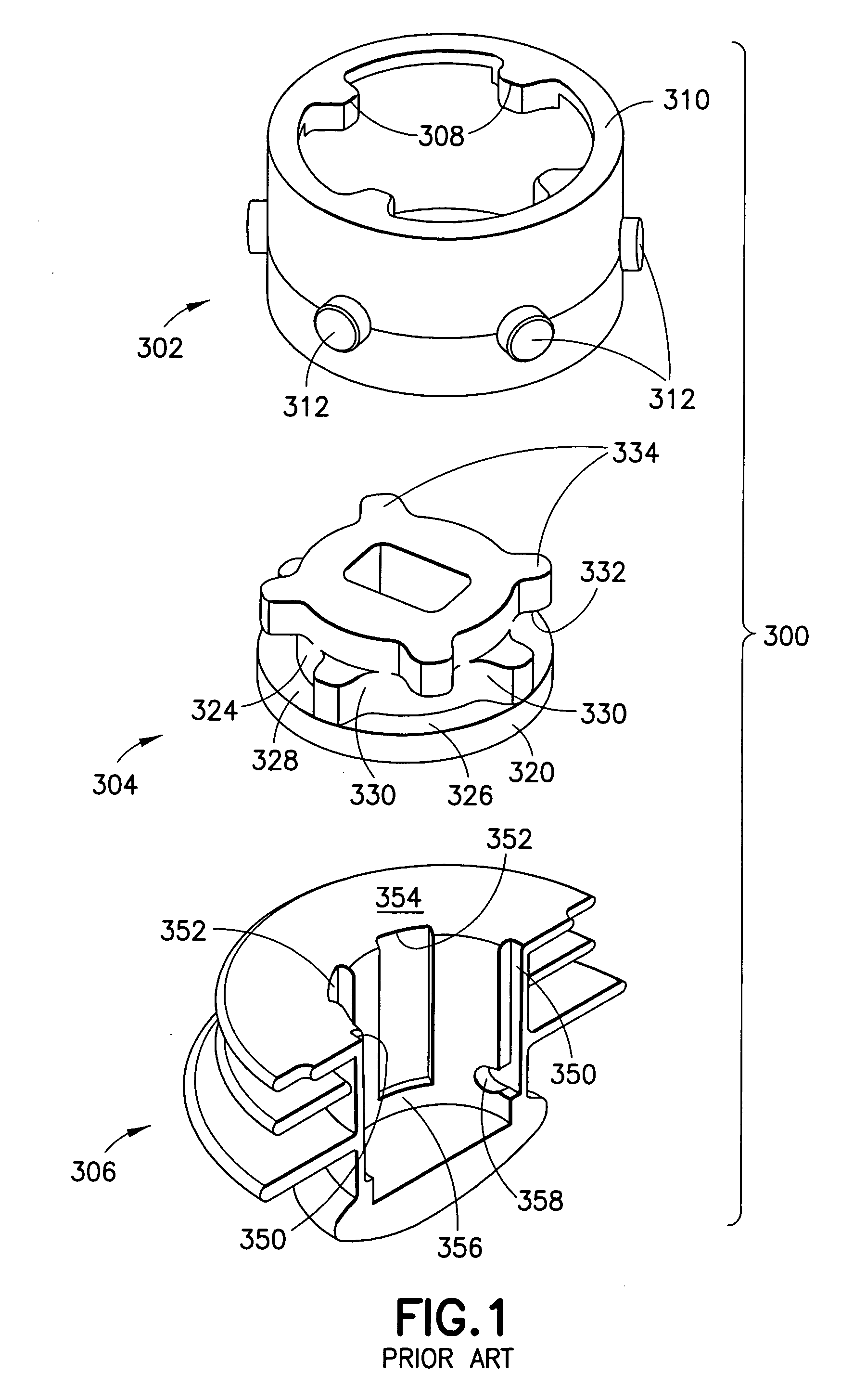 Rotary trimmer head with advancing system having rounded tangs