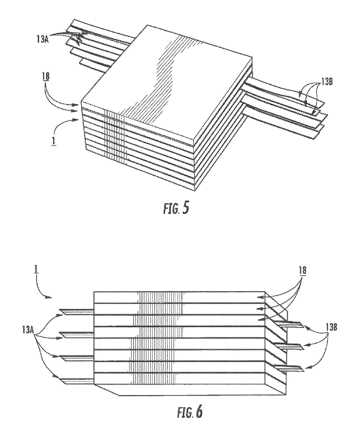 System and fabrication method of piezoelectric stack that reduces driving voltage and clamping effect