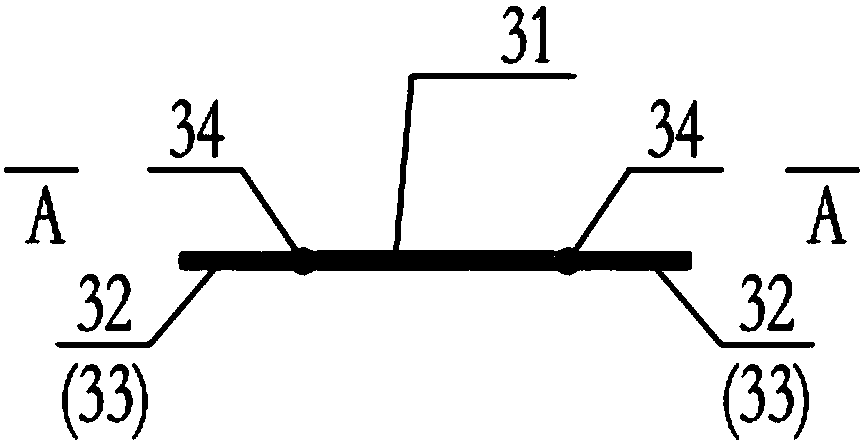 Mounting connecting piece for connecting plate of single-layer partition board