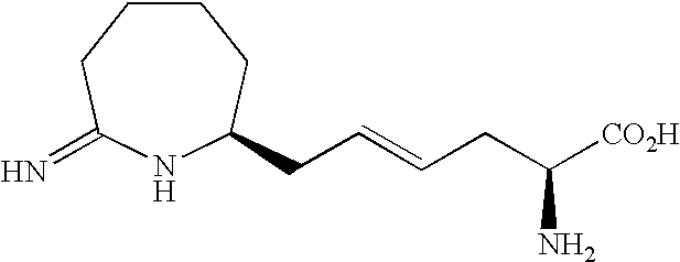 Homoiminopiperidinyl hexanoic acid inhibitors of inducible nitric oxide synthase