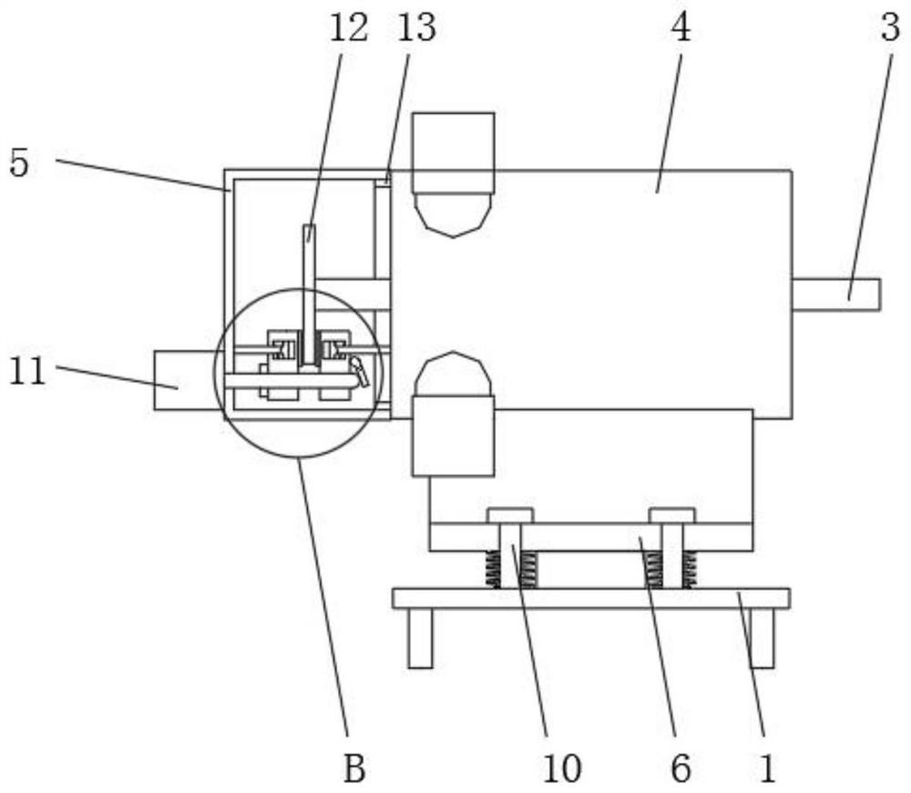 Piston type pneumatic motor for emergency rescue