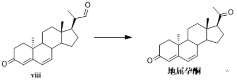 Novel method for synthesizing didrogesterone, and compound