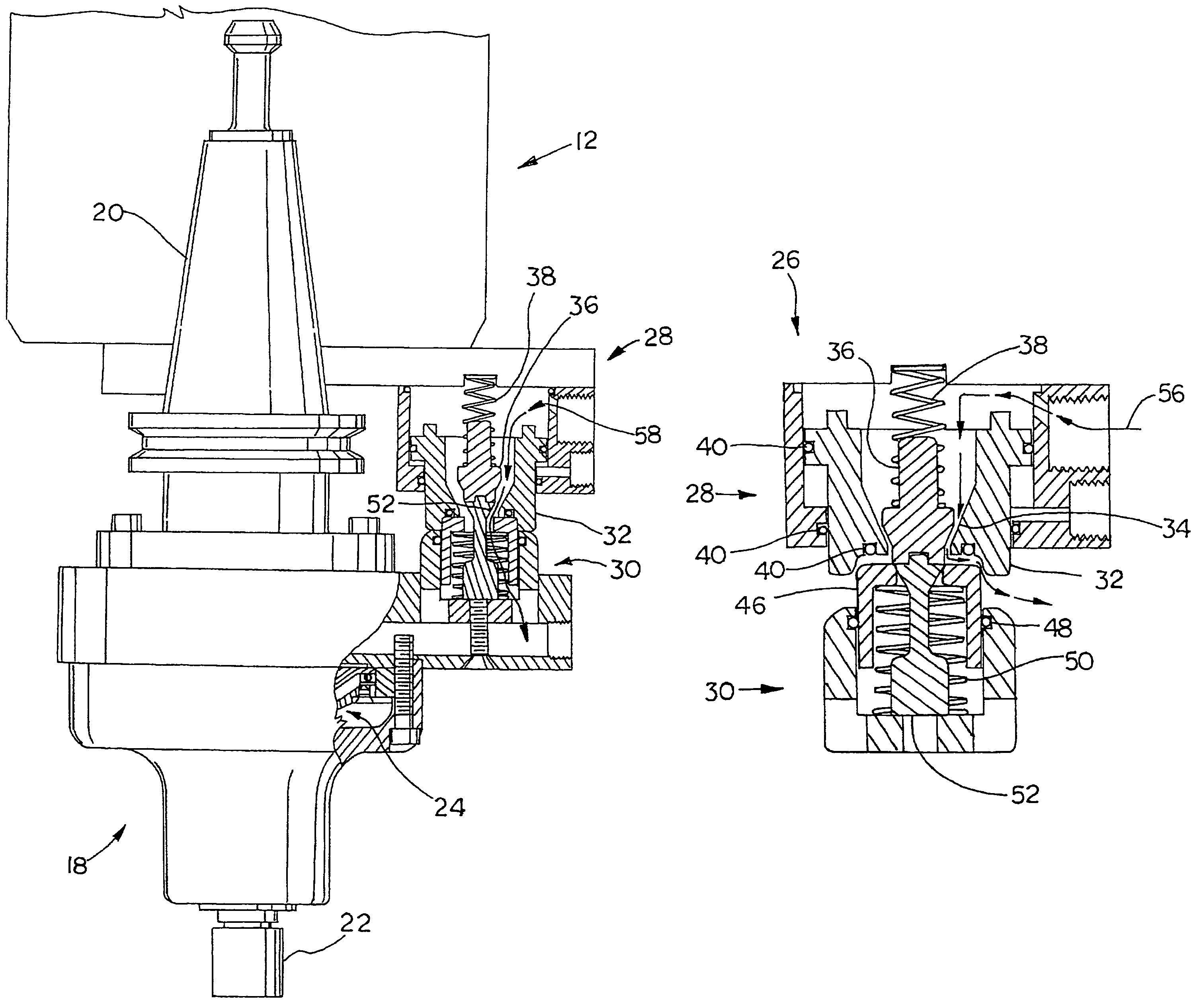 Air valve coupling method and apparatus