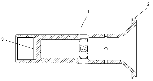 Ion nitriding process for parking brake ejector rod of railway vehicle