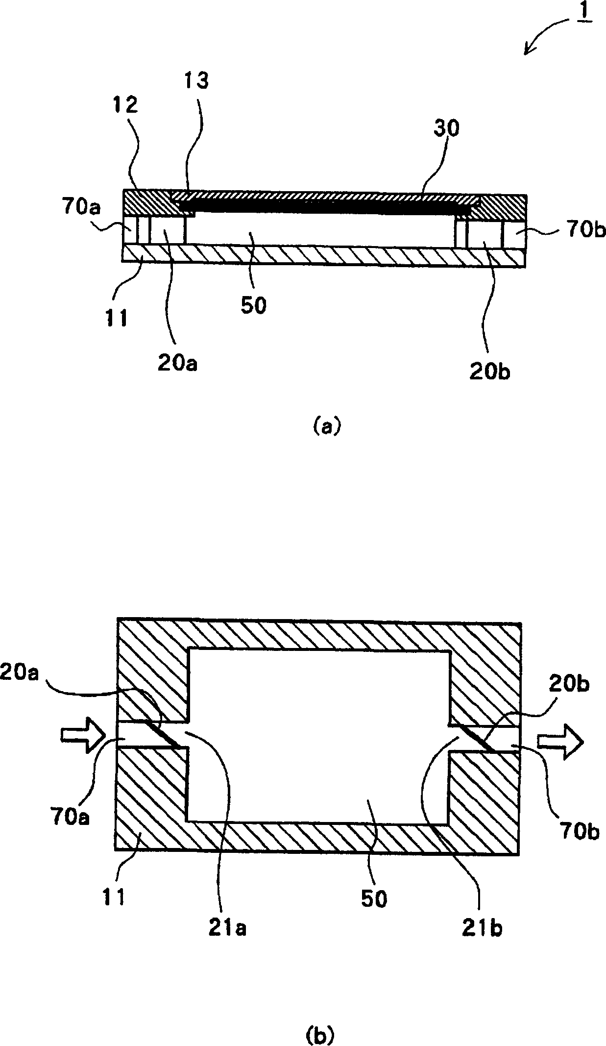Diaphragm pump and cooling system with the diaphragm pump