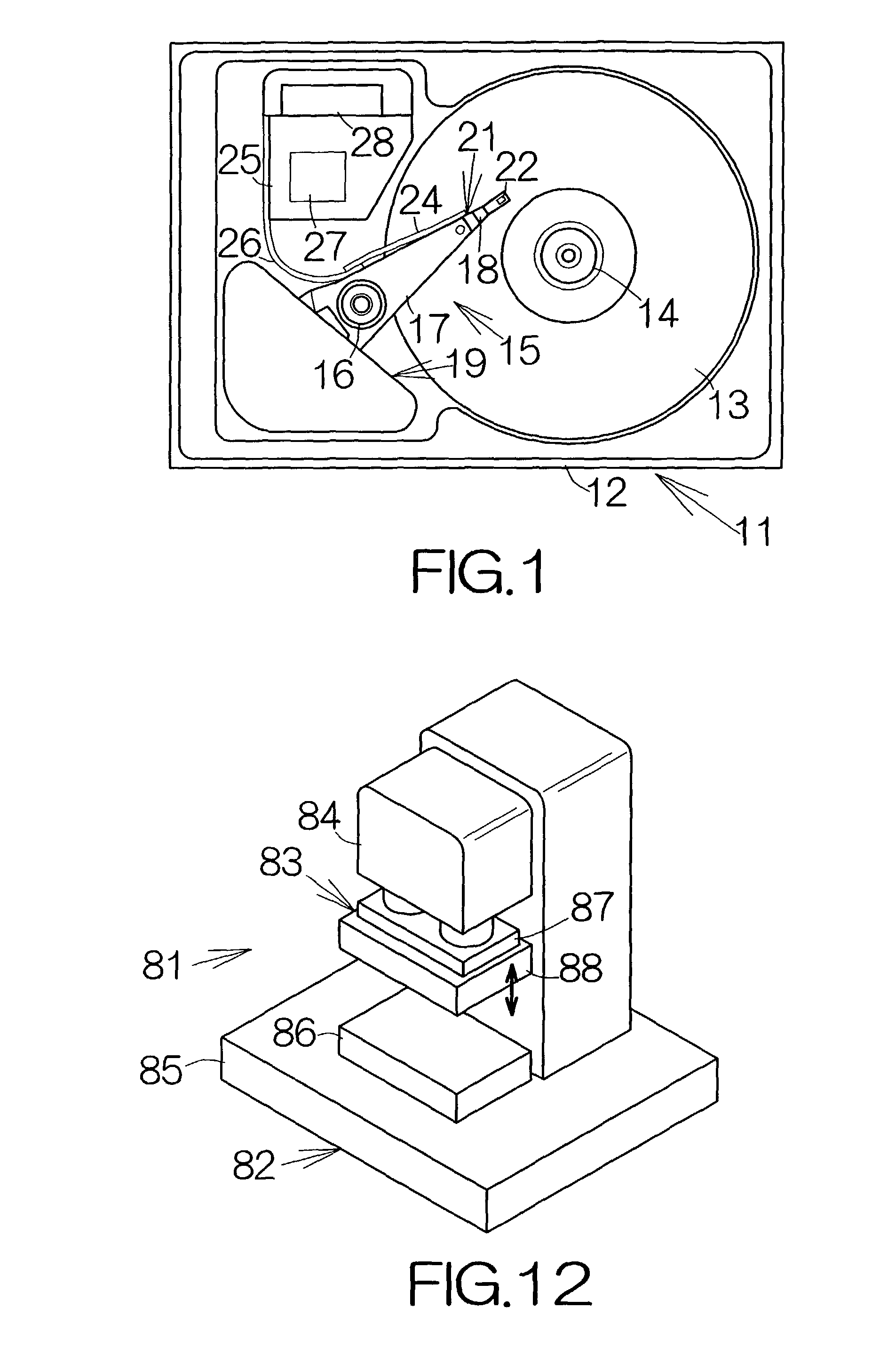 Method of heating superposed components and heating apparatus therefor