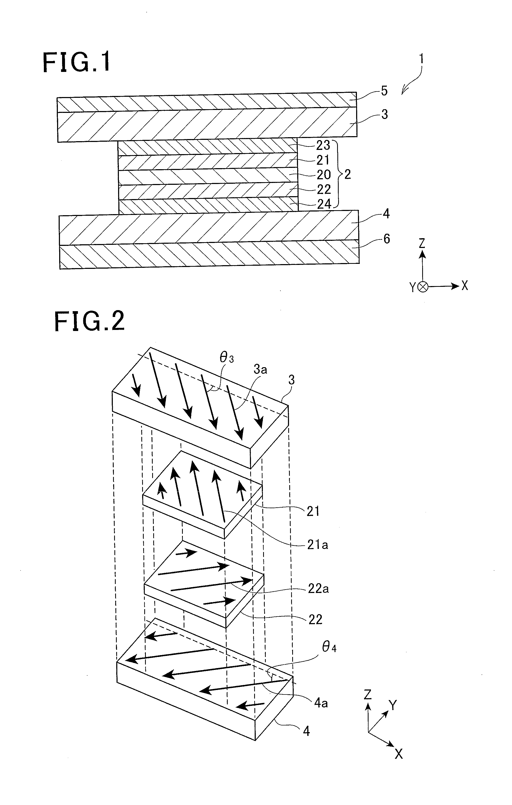 Cpp-type magnetoresistance effect element and magnetic disk device