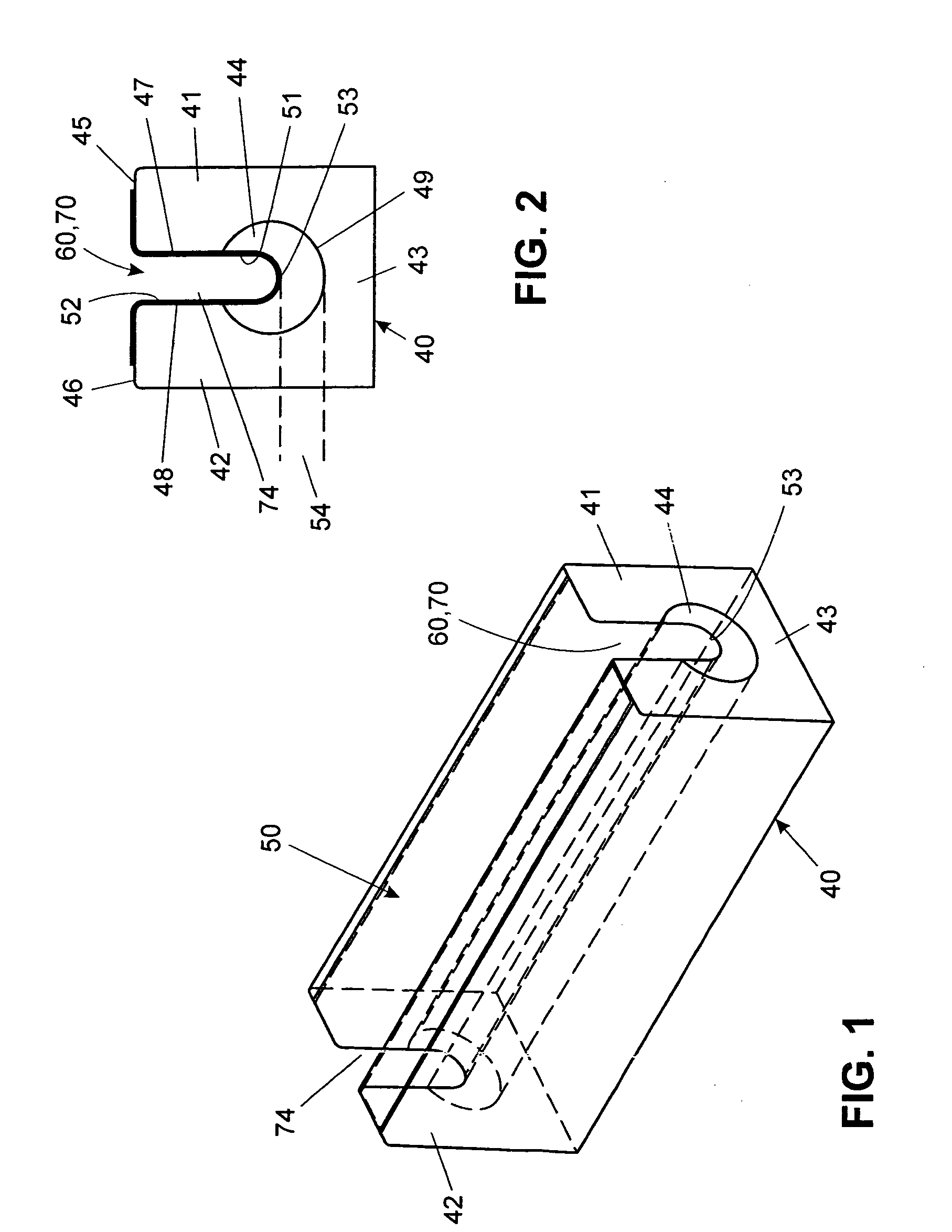 Protection profile for a substantially plate-shaped body