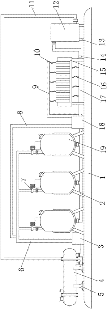 Rice oil crystallizing device