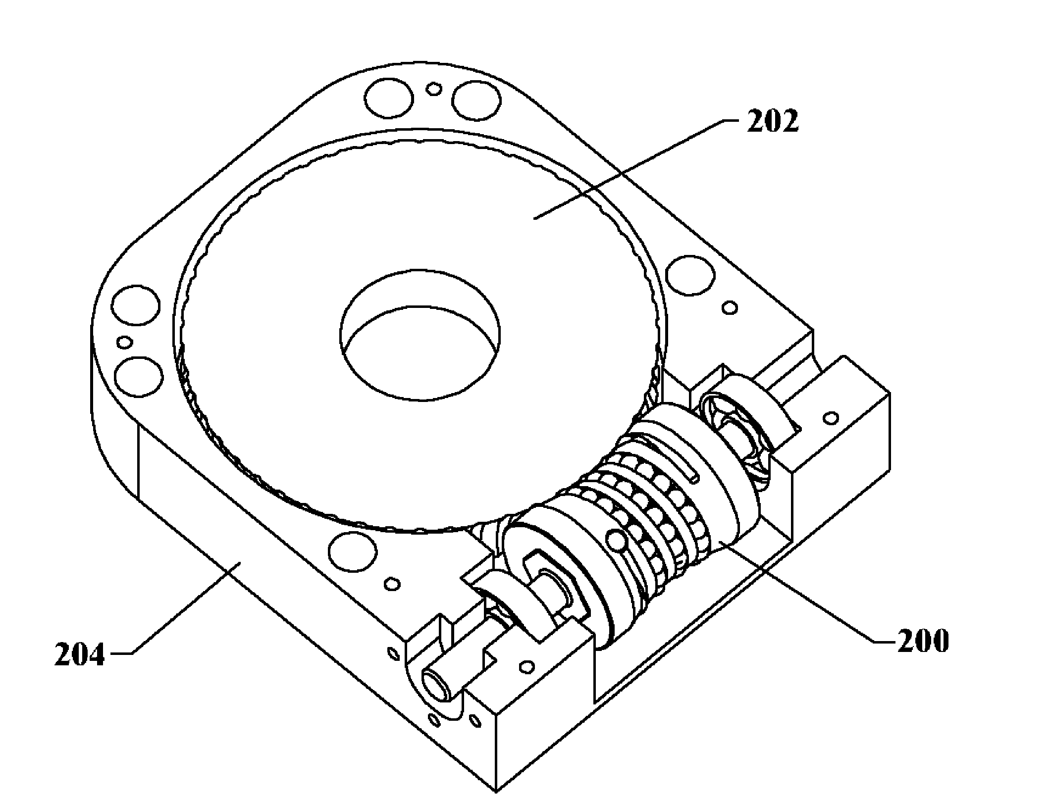 Self-Retaining Recirculating Ball-Worm and Gear Device
