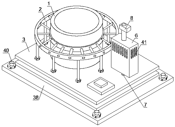 Cooling liquid circulating resin reactor automatic dosing support