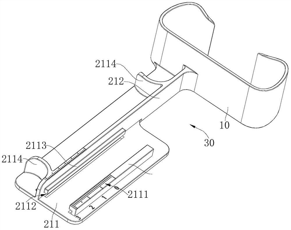 Ultrasonic guided puncture auxiliary support and ultrasonic guided puncture device