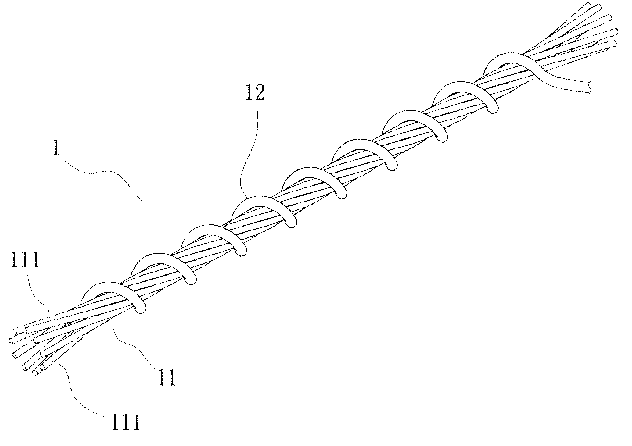 Conductive yarn and cloth containing the same