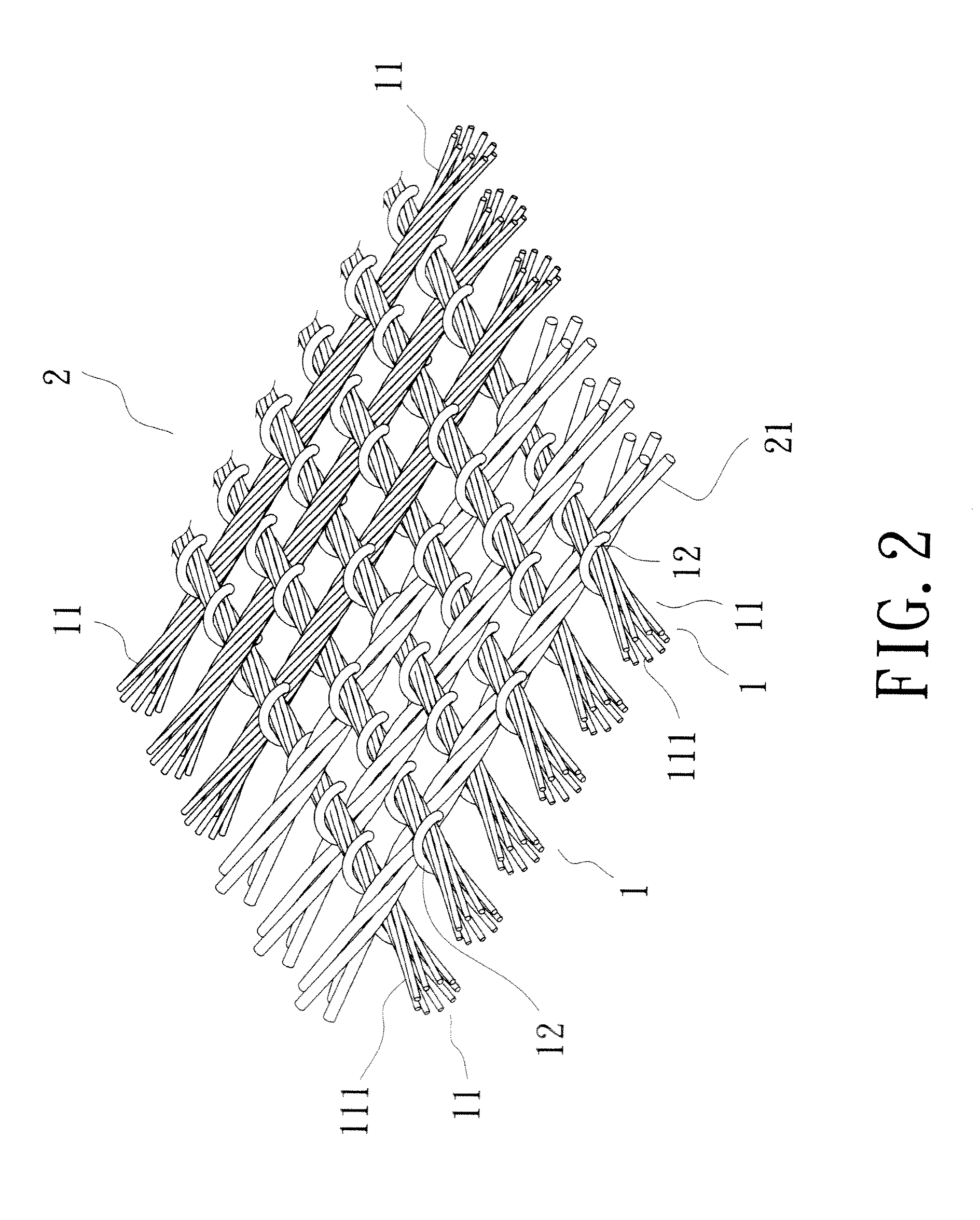 Conductive yarn and cloth containing the same