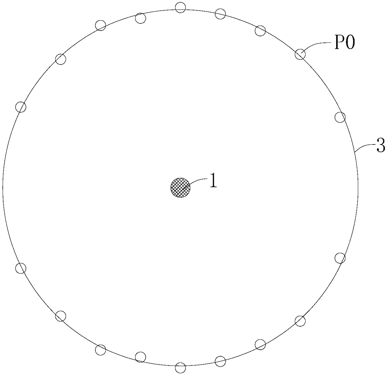 Magnetic-nail positioning method, magnetic-nail positioning navigation error correction method and magnetic-nail positioning device